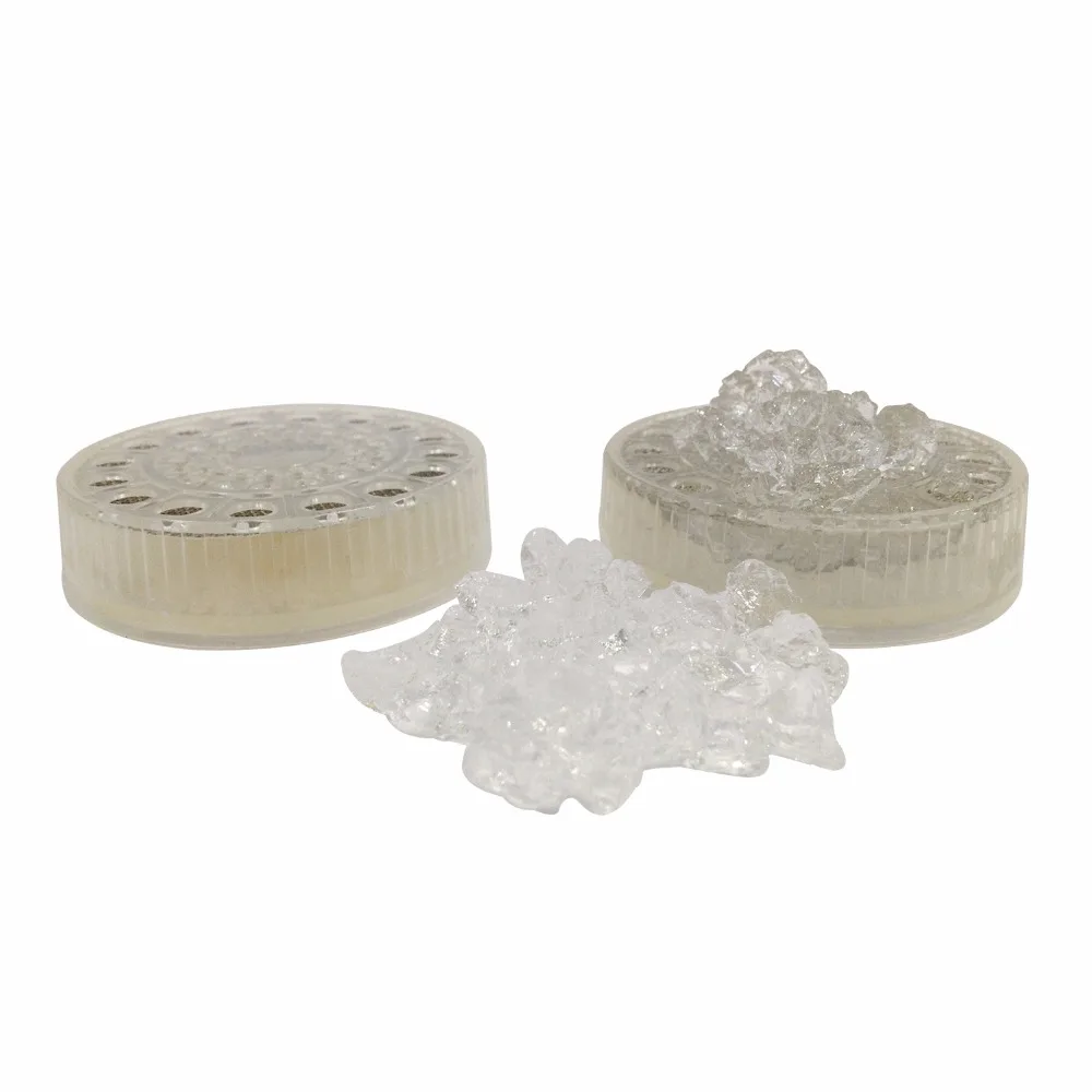 3pcs/lot Transparent Round Crystal Gel Cigarette Cigar Humidor