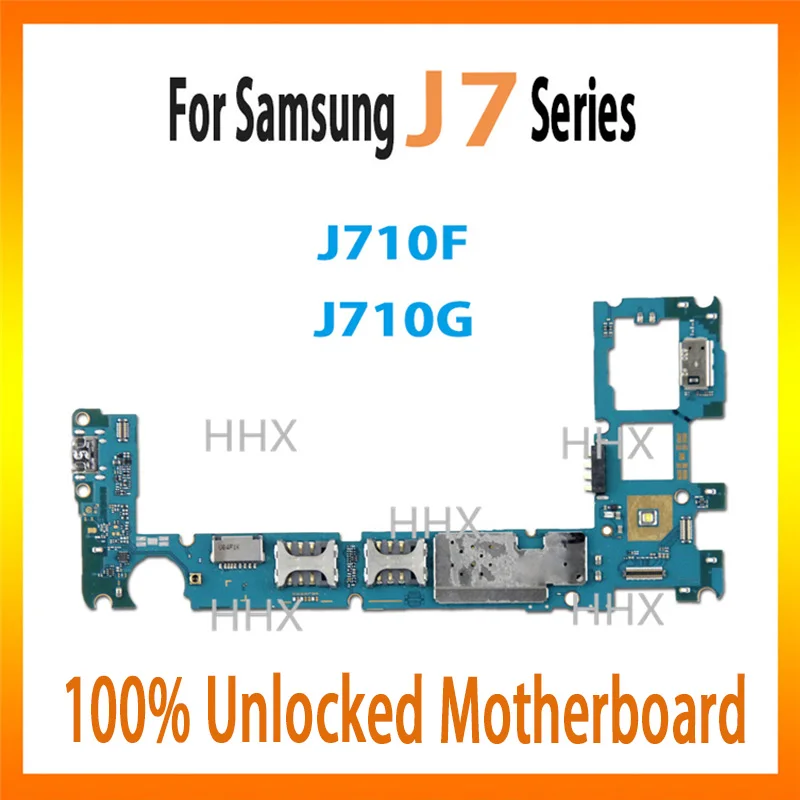 

16 GB for Samsung Galaxy J7 J710F J710G 100% Original logic board unlock for Samsung Galaxy J710F J710G motherboard