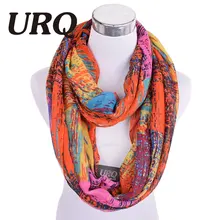 Design Fashion Cotton Infinity scarves Hot Tartan Plaid print Viscose Tube scarves Woman Check Circle Scarf