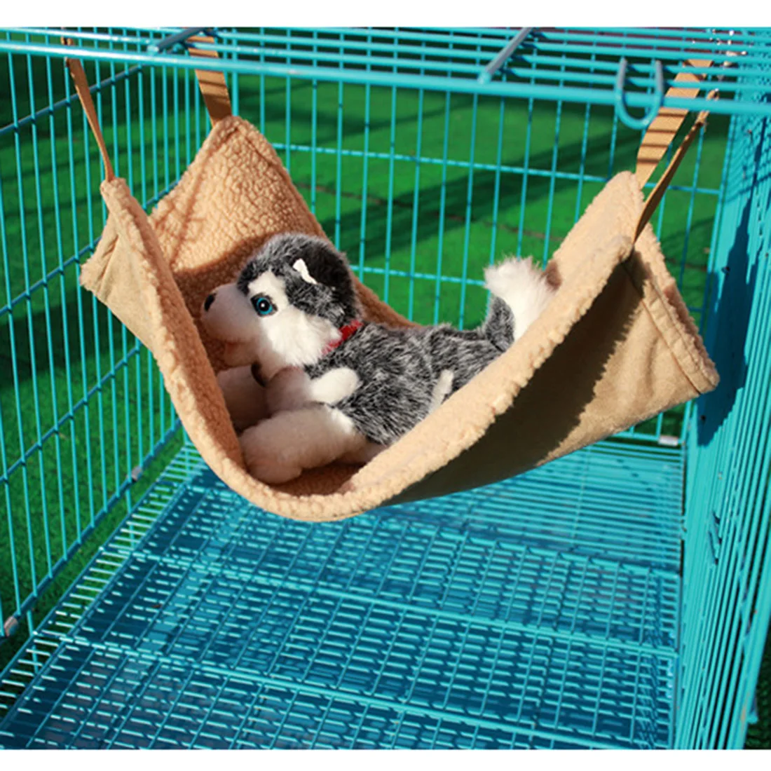 PETFORU 27*27 см маленькая животное хомяк гамак подвесная клетка для кровати XS|Клетки| |