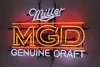 Custom Miller MGD Genuine Draft Neon Light Sign Beer Bar