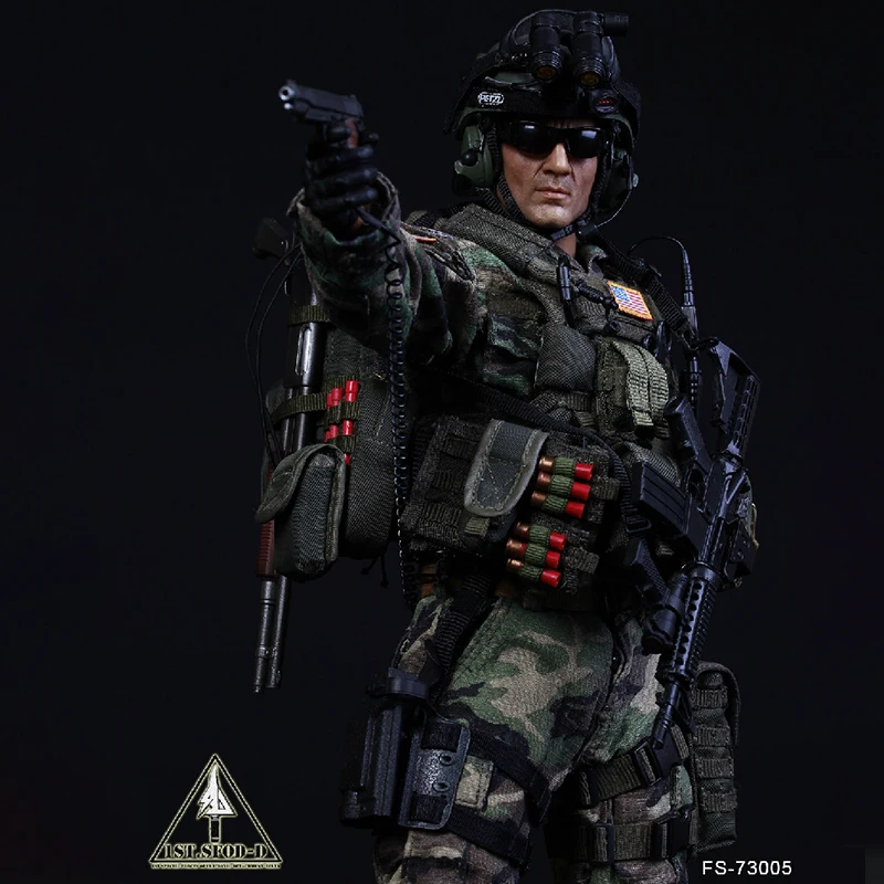 

Mnotht 73005 1/6 US Delta Force Toy Model Male Clothes Accessory Collection Action Figure Fans Holiday Gift for 12in Soldier m3n