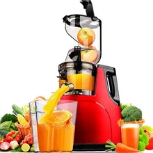 Немецкая технология мотора, новая Большая медленная соковыжималка для фруктов, овощей, цитрусовых, низкоскоростная соковыжималка