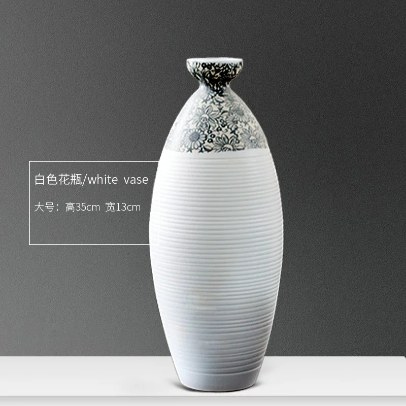 Fu jing наземная ваза предметы мебели украшение дома керамическая керамика Подсолнух цветы Гостиная - Цвет: see chart
