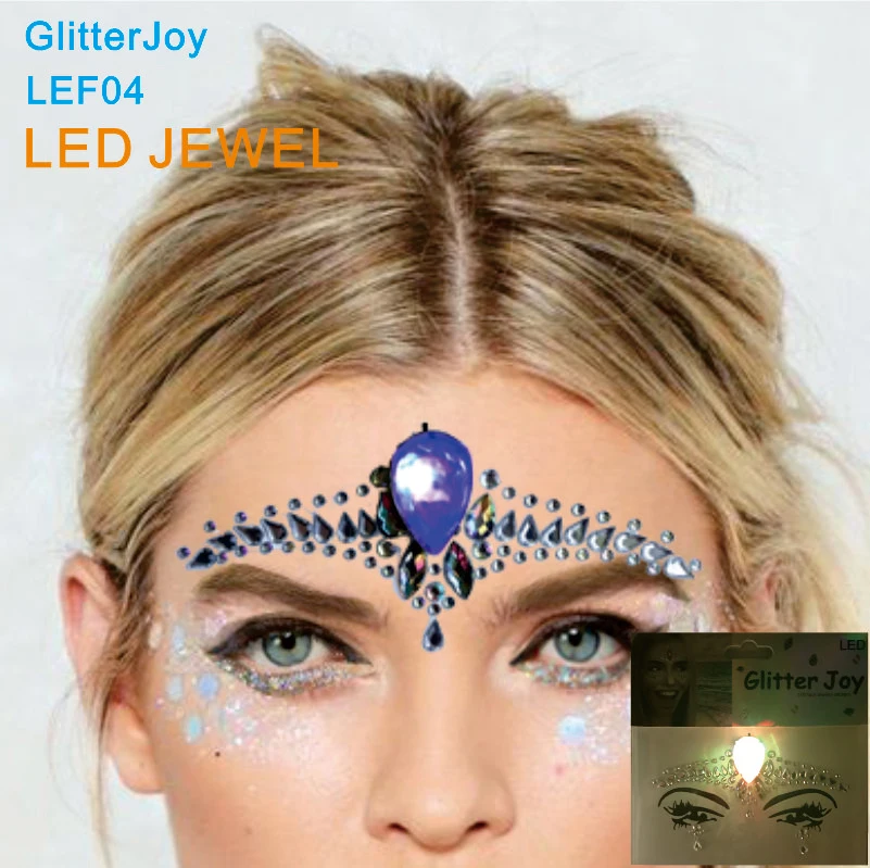 Lef04 1 Pc Led 点滅ライト額顔宝石ラインストーンステッカー最高のフェスティバルアクセサリーためのメイクステッカー 消えるタトゥー Aliexpress Lef04 1 Pc Led 点滅ライト額顔宝石ラインストーンステッカー最高のフェスティバルアクセサリーためのメイクステッカー 消えるタトゥー Aliexpress