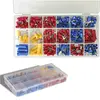 IT-300 295 pièces/boîte 18 en 1 bornes isolées fourchette à anneau Spade type U sertissage connecteur de fils de Tube Kit d'assortiment de connecteurs de fils ► Photo 2/6
