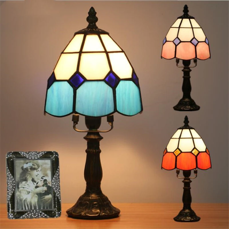 art glass table lamps