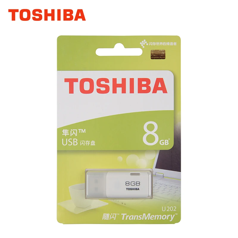 Toshiba USB флеш-накопитель 2,0 U202 флеш-накопитель USB2.0 8 ГБ 16 ГБ 32 ГБ usb флеш-накопитель usb флэш-диск транспамять накопитель