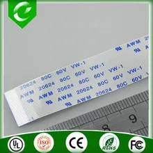Высокое качество E41447 SHC AWM 20624 0,5 мм 28pin 100 мм Длина oppostie боковой контакт Гибкий плоский кабель FFC ленточный кабель 5 шт./партия