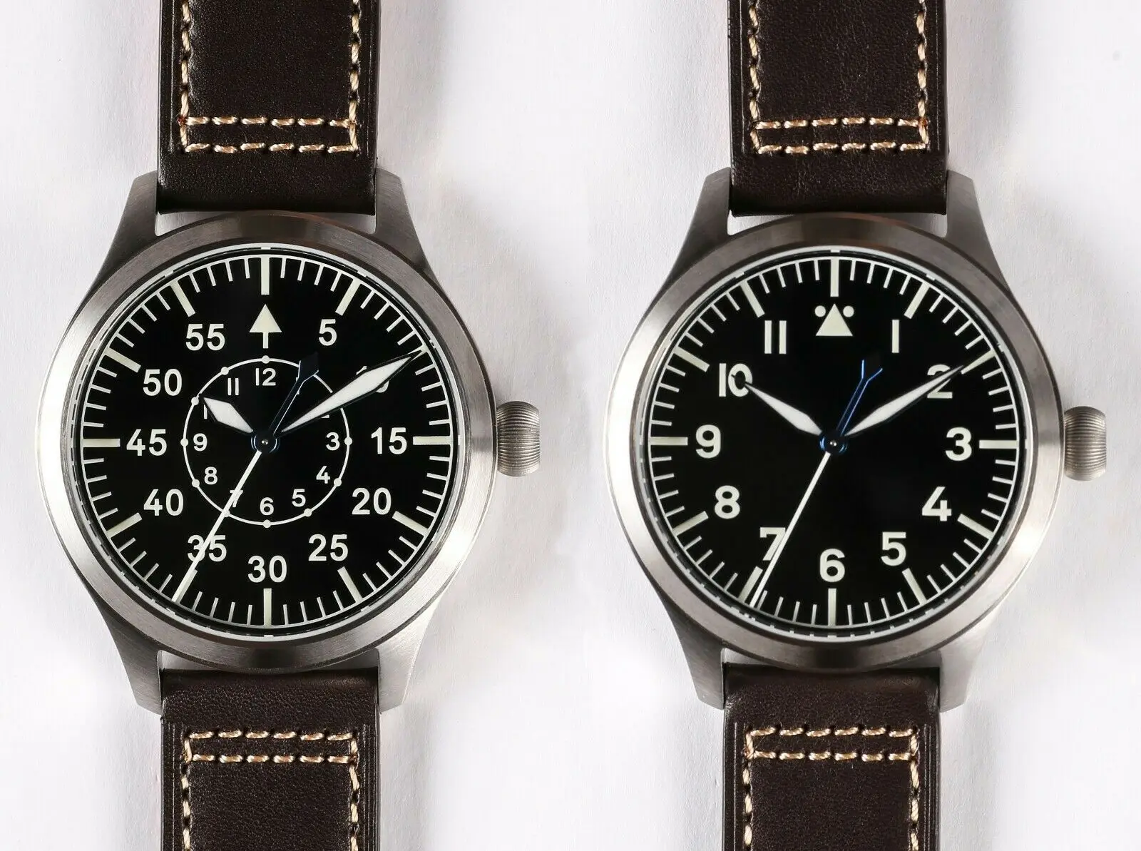 

Japan NH35 Mens Wrist watch German Big Pilot Sapphire 300M B-Uhr WW2 Flieger