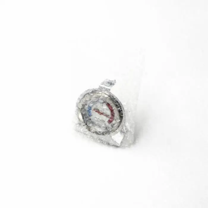 Refrigerator Freezer Thermometer Stainless Steel Dial Type Temperature Measure Tool LE66