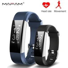 ID115HR Plus font b Smart b font Bracelet Heart Rate Monitor Fitness Tracker Bluetooth font b