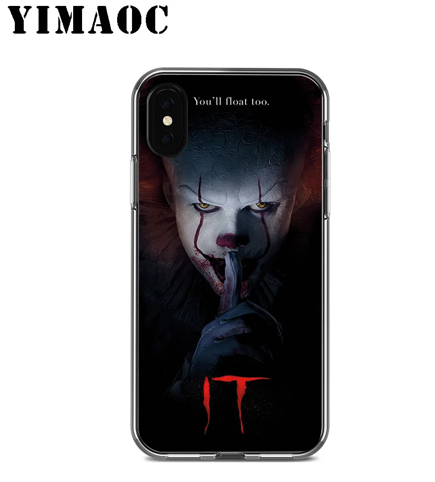 YIMAOC клоун ужас это мягкий силиконовый чехол для Apple Iphone 11 Pro Xr Xs Max X 10 8 Plus 7 6S 6 Plus SE 5S 5 7Plus 8 Plus