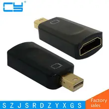 Mini DP Thunderbolt to HDMI-compatible Male to Female DP Converter Adapter Display Port for PC Macbook 1080P HDTV Projector