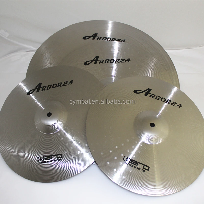 Arborea practice cymbal включая 1" hihat+ 16" crash+ 1" crash+ 20" ride
