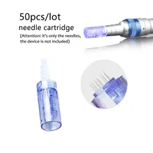 50 шт. игольчатый картридж для Dr pen A6 nano/9 pin/12 pin/36 pin/42 pin микро Сменные иглы головка Дерма ручка наконечник татуировки