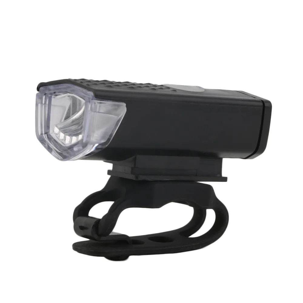 3 светильник ing Modes USB перезаряжаемая велосипедная головка/передний белый светильник, черная велосипедная лампа, горячая распродажа