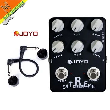 

JOYO JF-17 Extreme Metal Distortion Guitar Effects Pedal high-gain Heavy Metal Guitar Pedal Stompbox 3 Bands EQ True Bypass JF35