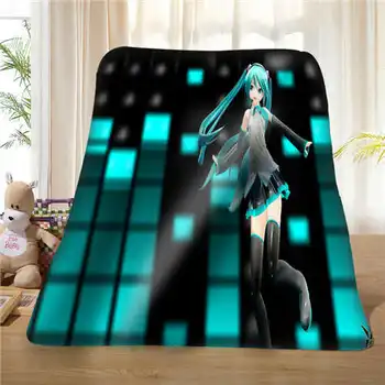 

Custom Hatsune.Miku.full (1) Blanket Soft Fleece DIY Your Picture Decoration Bedroom Sofa Multi Size#929-02-001-66
