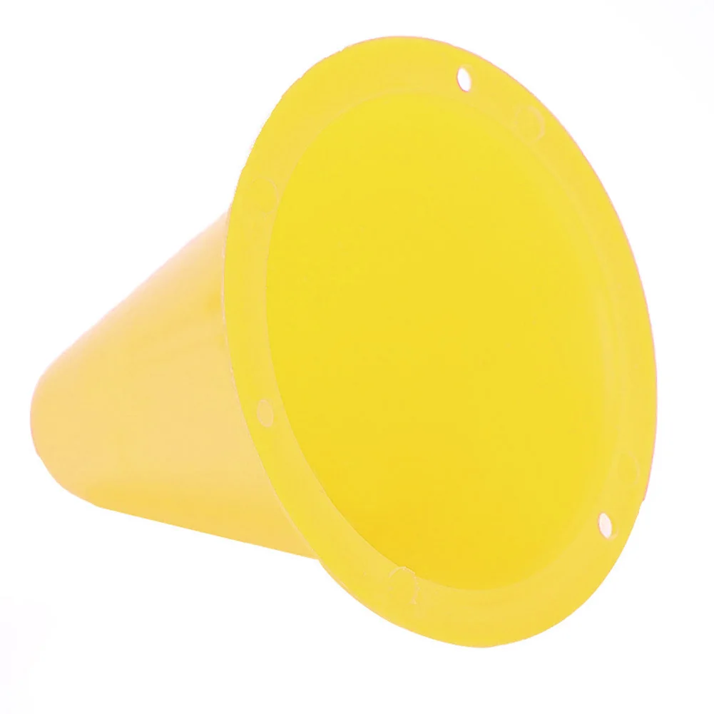 10Pcs Plastic Training Cones Sport Marking Cups Soccer Basketball Skate Marker Outdoor Activity Supplies