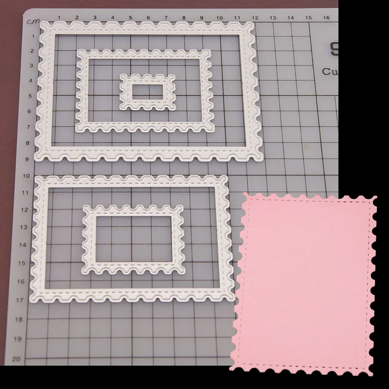 Retangle Postage Dies
