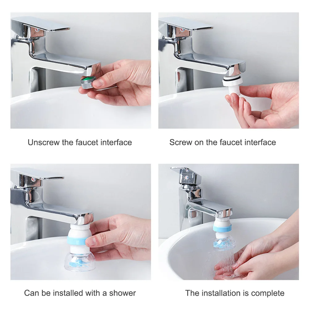 

Plastic Shower Faucet Splash Head Adapter Universal Universal Kitchen Basin Multi-Function Adapter Fittings Dropshipping