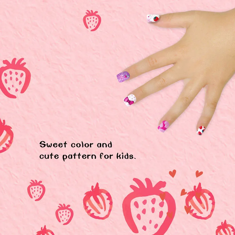 false nails for kids-C35-4