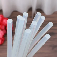 10x Translucent Hot Melt Glue Stick 7x190mm For Glue Gun DIY Jewelry Making Power Tools R06 Drop Ship