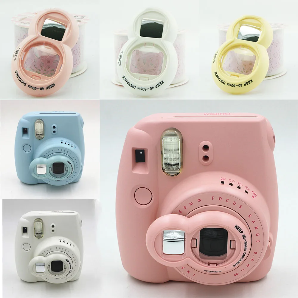 Новое зеркало для селфи Fujifilm Instax Camera Mini 8 7s 9 автопортрета объектив мгновенной