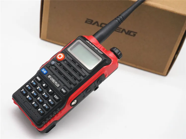 Высокая 8 Вт Baofeng рация BF-UVB2 плюс двухдиапазонный VHF/UHF двухстороннее радио UVB2 10 км Ham Радио 128CH портативный приемопередатчик