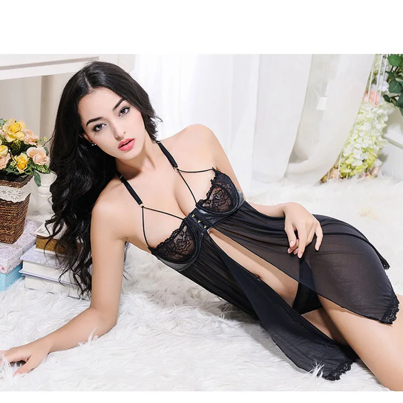 Lurehooker модные пикантные летние Ночные рубашки для девочек Ночное платье женщин