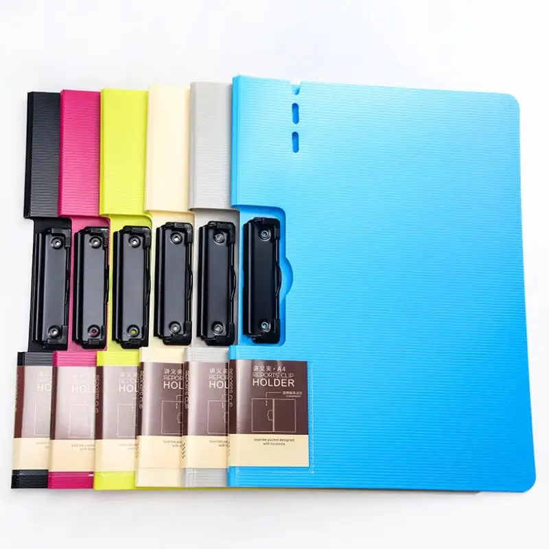 

1PC Colorful Horizontal Folder A4 Writing Board Business Contract Folder Speech Folder Office Folder for Office Student