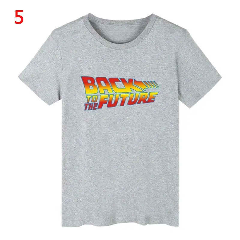 Back To The Future Tshirt Luminous T Shirt Summer Short Sleeve T Shirts back to future Tee Tops Streetwear T-shirts 4XL Unisex Back To The Future Tshirt Luminous T Shirt Summer Short Sleeve T Shirts back to future Tee Tops Streetwear T-shirts 4XL Unisex