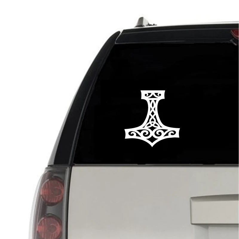 Hammer Mjolnir Vinyl Sticker Car Decor