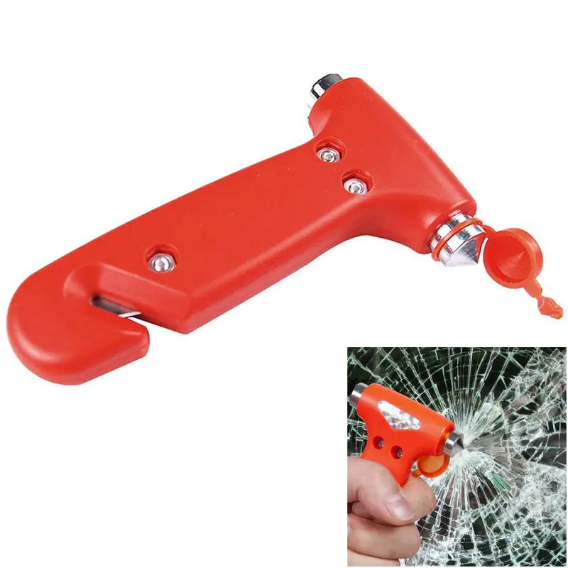 

Car Styling Life Saving Hammer Emergency Rescue Tool Car Accessories Seat Belt Cutter Window BreaK Tool Safety Glass Breaker