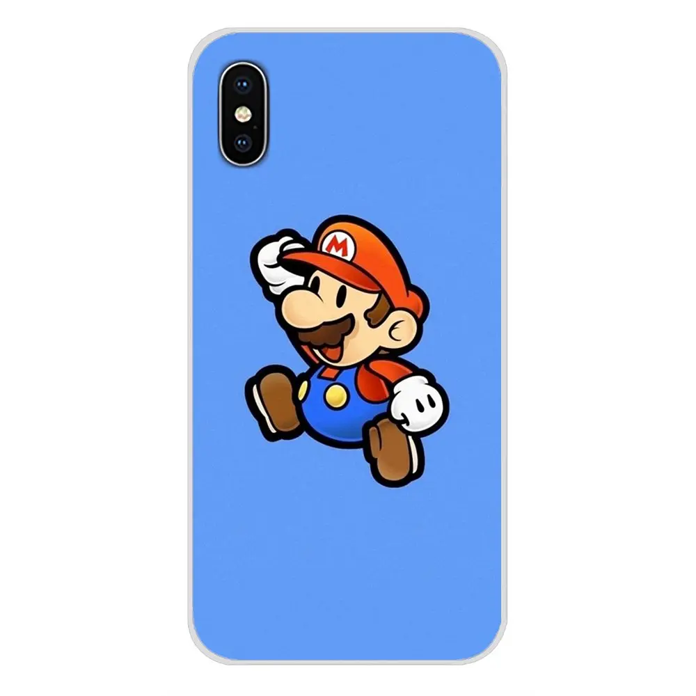 Смешные Супер Марио Bros грибы для Samsung Galaxy S3 S4 S5 Mini S6 S7 Edge S8 S9 S10 Lite Plus Note 4 5 8 9 Чехлы
