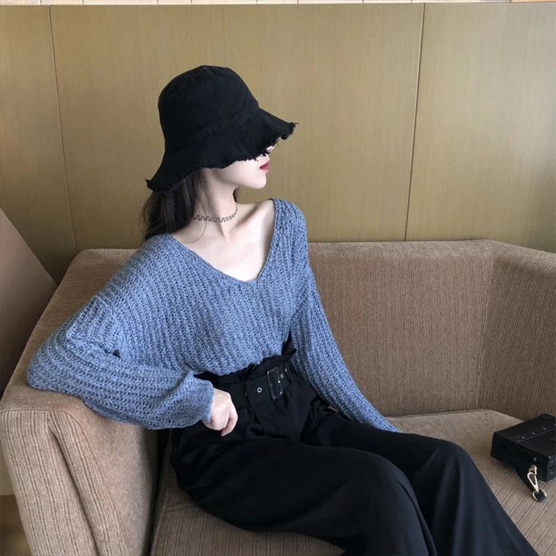 Harajuku Pullover Women Knit Sweater Korean Pullover Cute Sweater Streetwear Sweater 2018 Autumn Women Fashion Lazy Oaf Harajuku Pullover Women Knit Sweater Korean Pullover Cute Sweater Streetwear Sweater 2018 Autumn Women Fashion Lazy Oaf