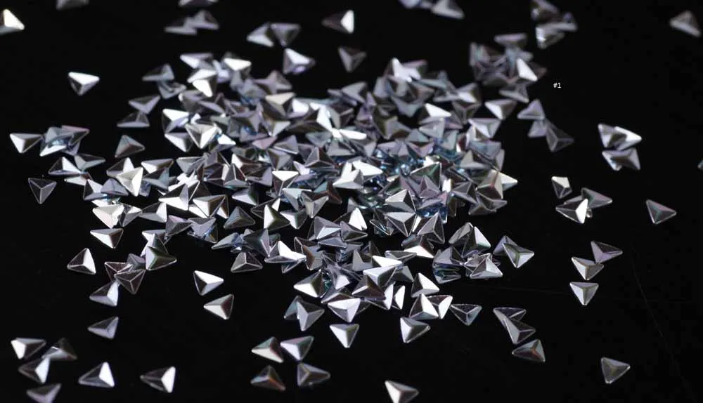 1 Box (10ml) AB Chameleon Unicorn Glitter,Triangle Nail Sequins,Confetti for 3D Nail Art Decorations Nail Flakes UV Gel Polish