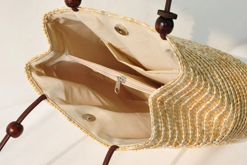 Women Shoulder Bags Straw Woven Beach Handbag Casual Big Capacity Fashion Designer Bolsa Feminina Tote Borse SS0288 (14)