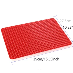 Silicone Nonstick Pyramid Baking Mats - Versatile Kitchen Bakeware Moulds - 39x27.5cm (2PCS)