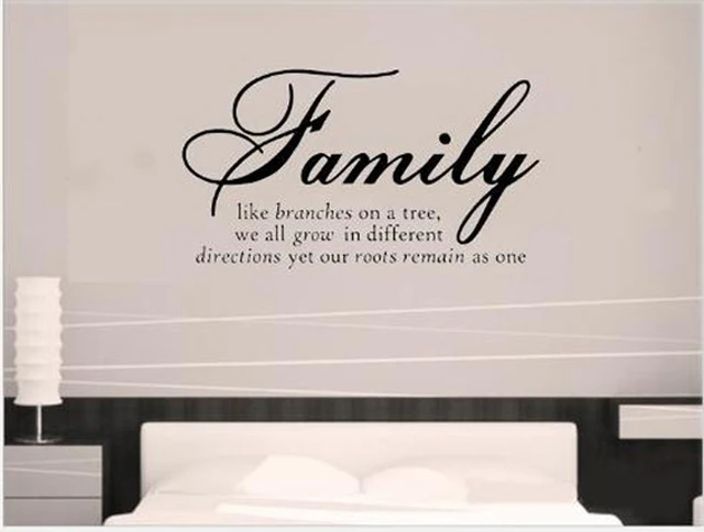 family like branches on a tree quotes and sayings wall decals