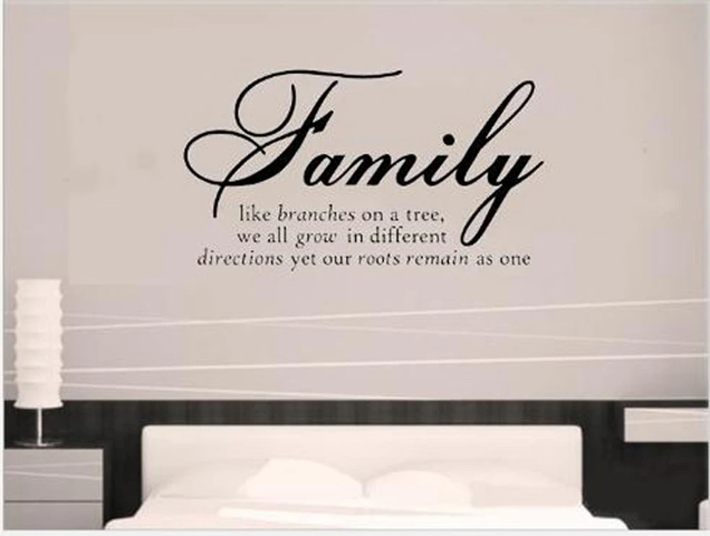 Famiglia Come Rami Di Un Albero Citazioni E Proverbi Decalcomanie Della Parete Soggiorno Camera Da Letto Smontabili Wall Stickers Murali Sticker Album Sticker Heartsticker Eyes Aliexpress