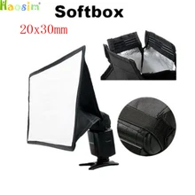 A alta qualidade caixa pariram difusores de flash softbox flash de 20x30mm medição