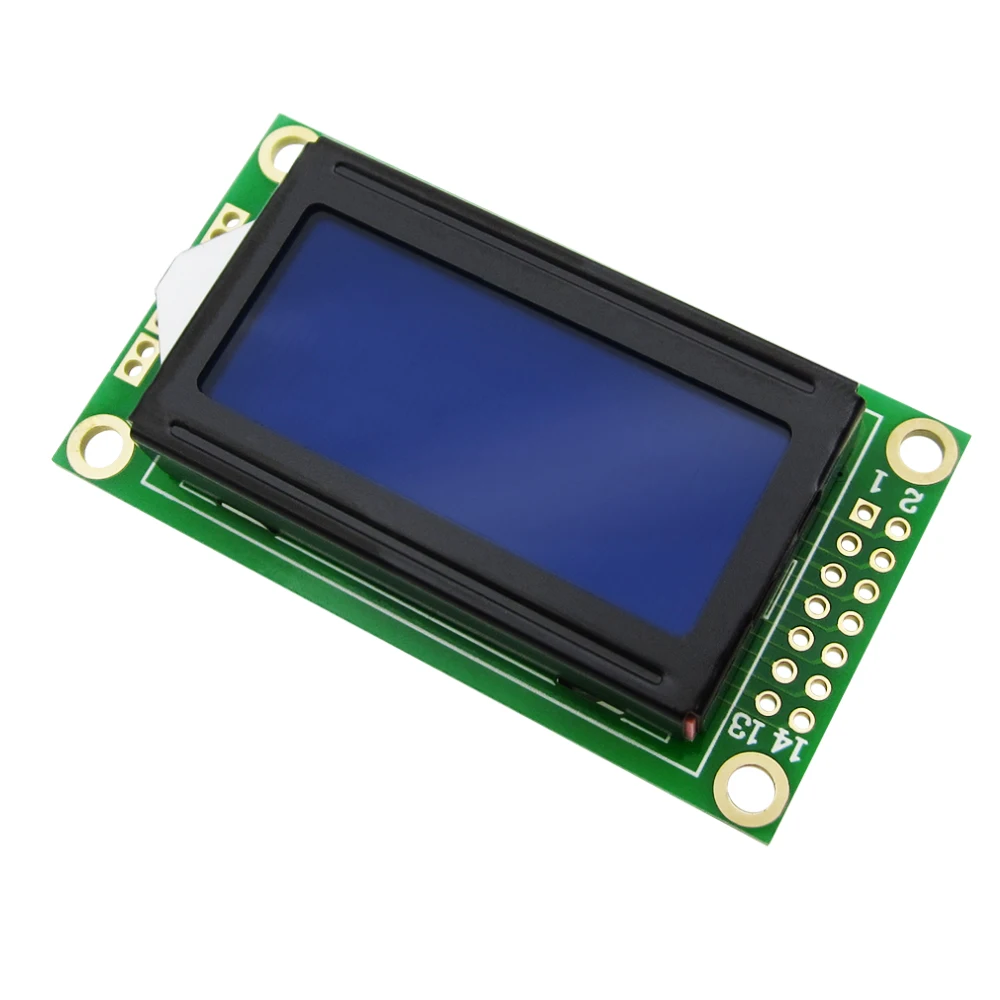 

Blue LCD0802 Character Display Module 5V 0802 for Diy Kit