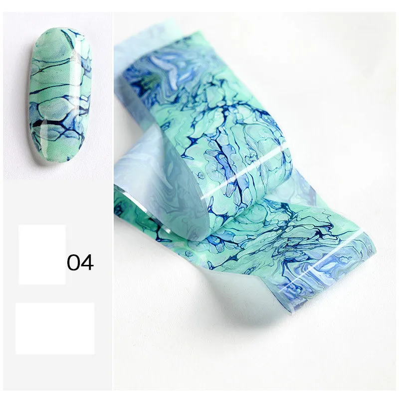 10 цветов Фольга для ногтей Наклейка звездное небо переводная бумага радуги японский стиль лак для ногтей клейкая наклейка