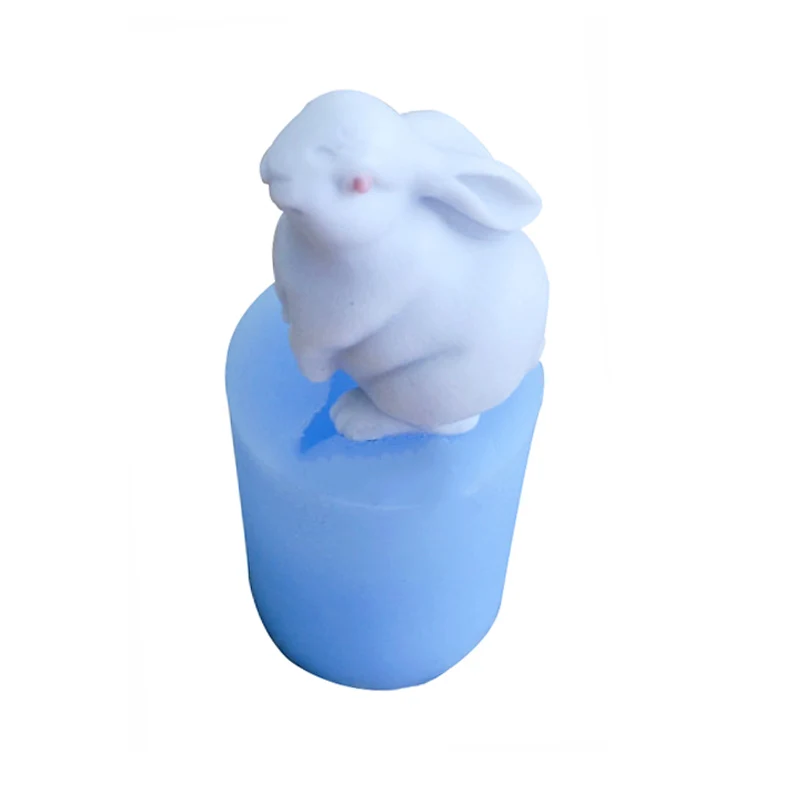 

Rabbit Soap Silicone Mold 3D Chocolate Molds Candy Mould Handmade Resin Soap Making Tools