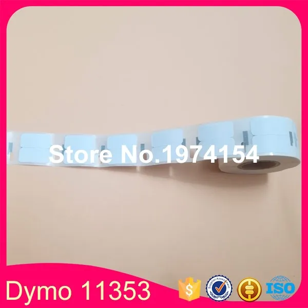 10 X рулонов совместимые dymo 11353 этикетки DYMO 11353 24 мм x 12 мм адресные этикетки Тепловая Этикетка Бумага