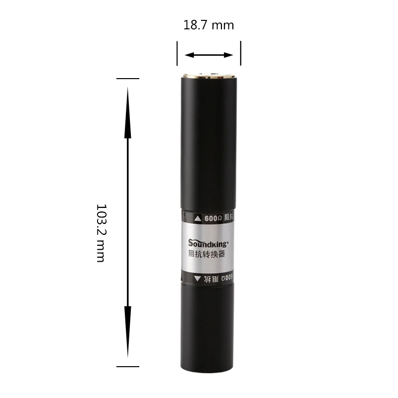 Soundking XLR male to 6 35 female 600 ohm аудио сопротивление адаптер аксессуары для стадиона C54|xlr