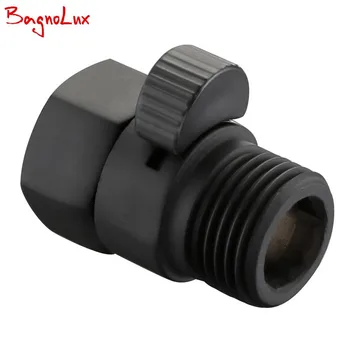 

Brass Shower Flow Control Valve Water Pressure Reducing For Bidet Spray or Hand Shower Head Diverter Shut Off Switch