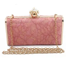 Новинка, женский кружевной клатч, кошельки, свадебный банкет, клатч, кошелек с цепочкой, цветы, на застежке, клатч, кошельки, Прямая поставка M450
